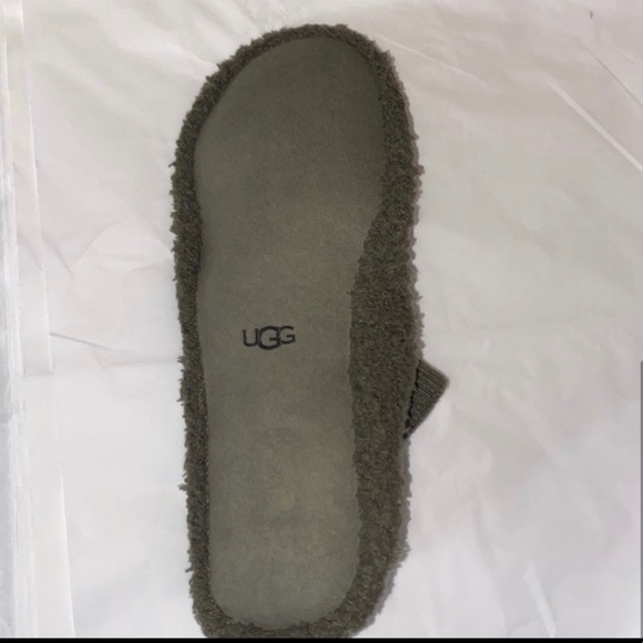 UGG Olive Green Slip-On Shoes - Picture 5 of 6